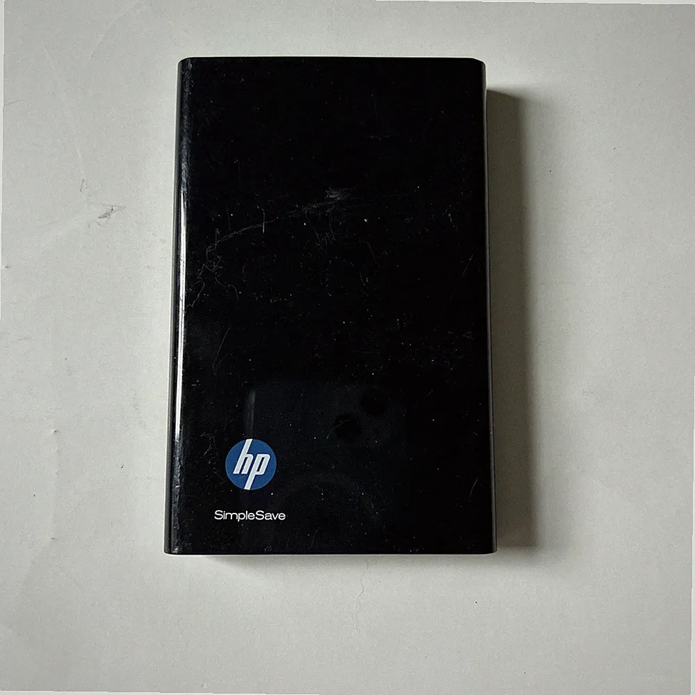 HP SimpleSave 320GB External USB 2.0 Portable Hard Drive-no cord