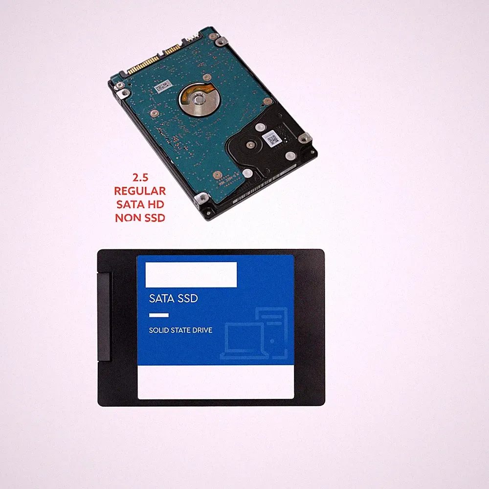 Up To 1TB HDD/SSD 2.5 SATA Hard Drive for Laptop with Win 10 or 11 Pro Installed